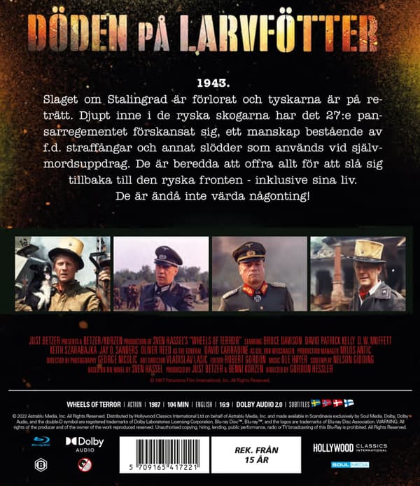 Döden på larvfötter (Blu-ray)