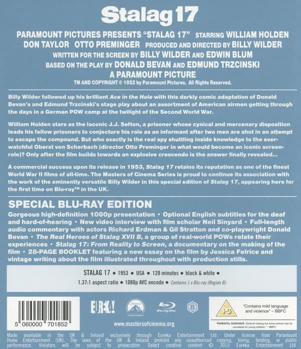 Fångläger nr 17 (Ej svensk text) (Blu-ray)