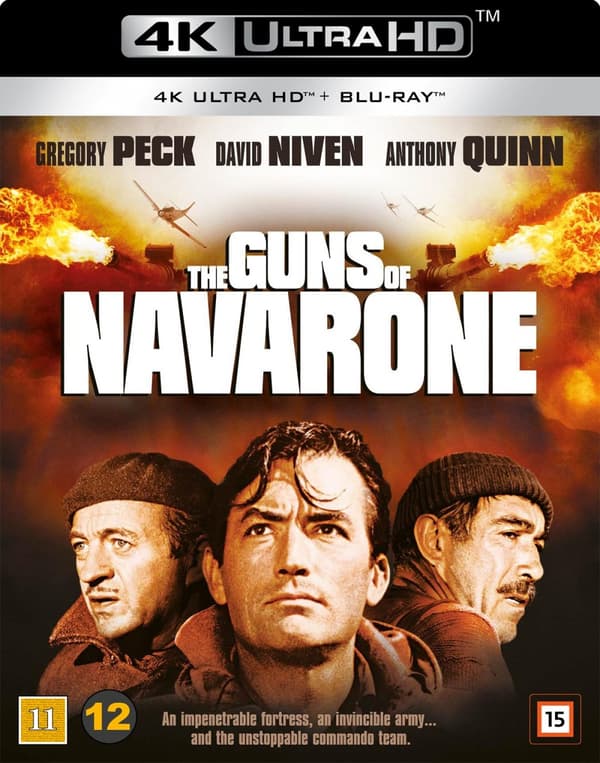Kanonerna på Navarone (4K Ultra HD + Blu-ray)