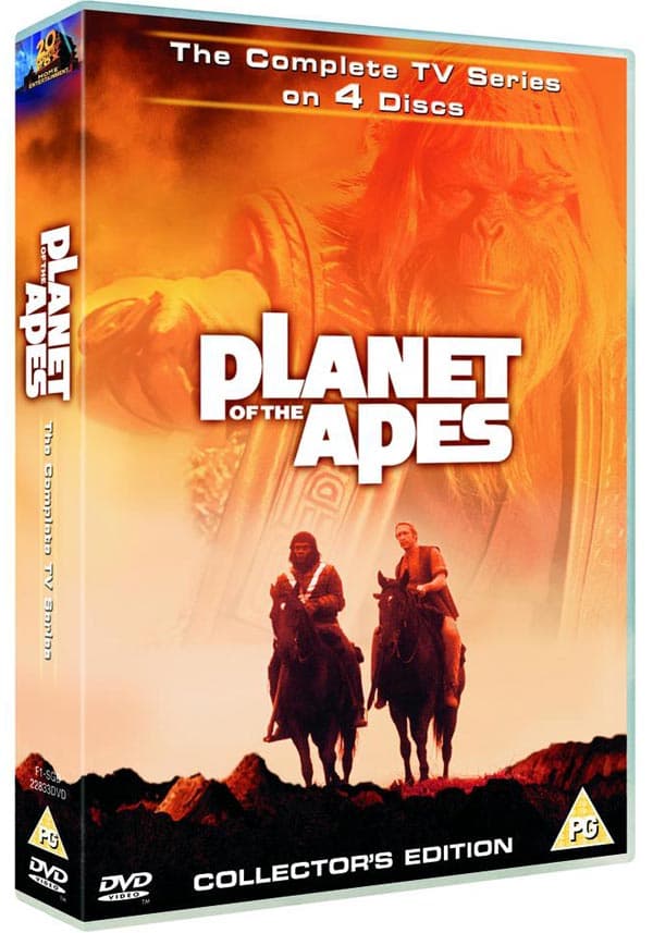 Planet of the Apes / TV-serien 1974 (Ej textad) (4 DVD)
