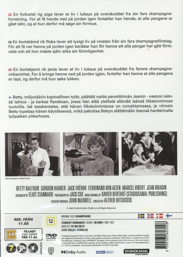 Hitchcock / Champagne (DVD)