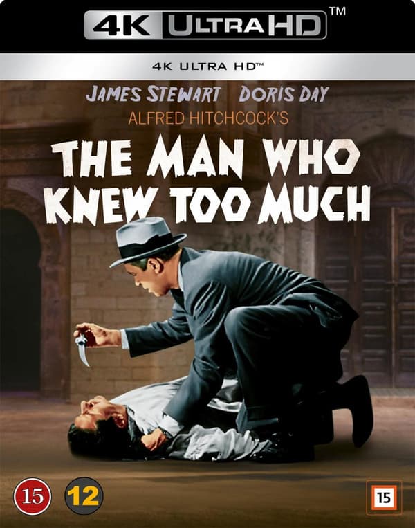 Hitchcock / Mannen som visste för mycket (4K Ultra HD)