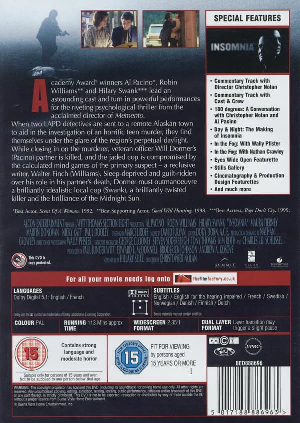 Insomnia (DVD)