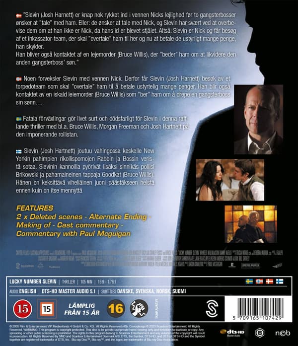 Lucky number Slevin (Blu-ray)