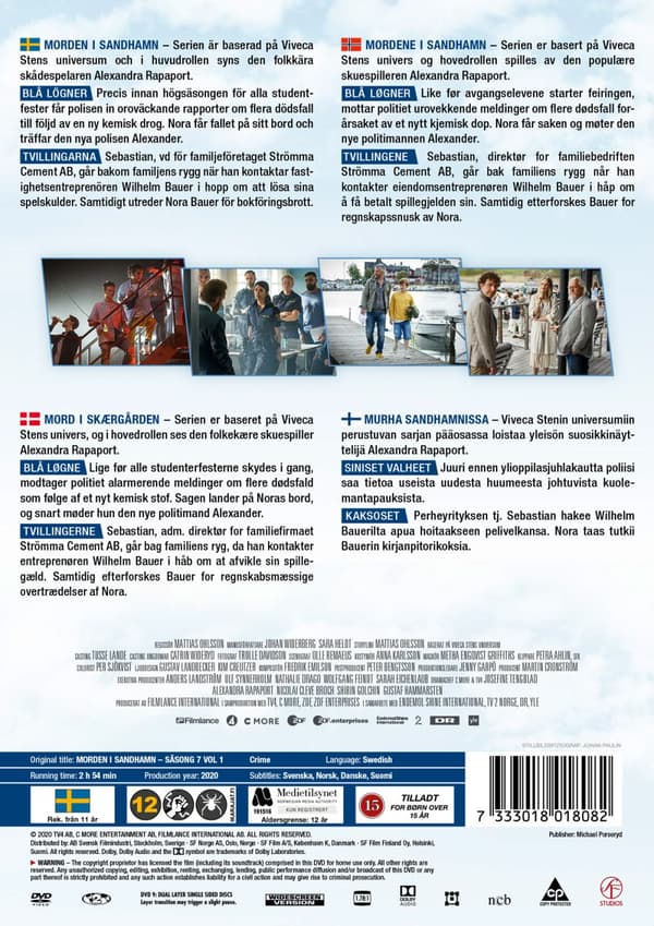 Morden i Sandhamn / Säsong 7:1 (DVD)