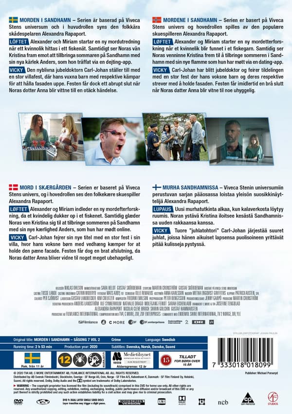Morden i Sandhamn / Säsong 7:2 (DVD)