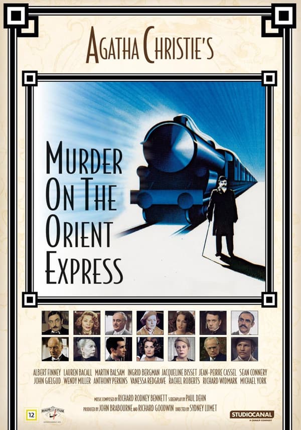 Mordet på Orientexpressen (1974) (DVD)