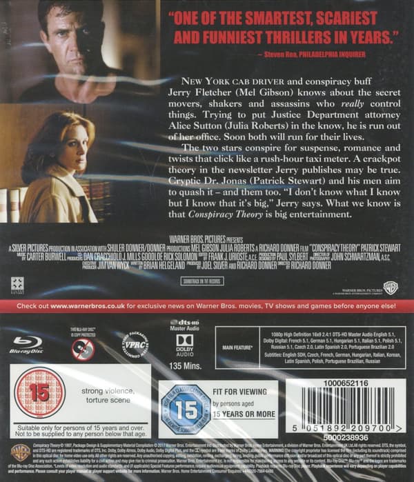 Sammansvärjningen (Ej svensk text) (Blu-ray)