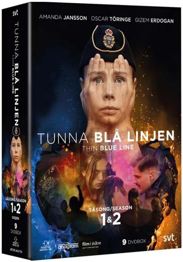 Tunna Blå Linjen / Säsong 1+2 (9 DVD)