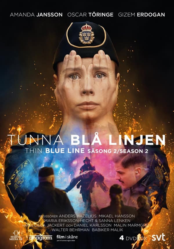 Tunna Blå Linjen / Säsong 2 (4 DVD)