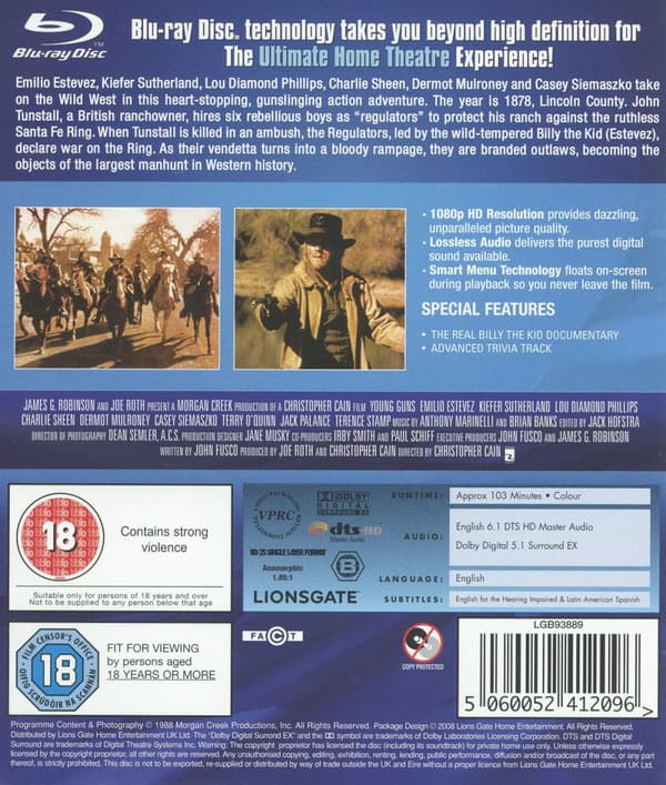 Young Guns (Blu-ray)