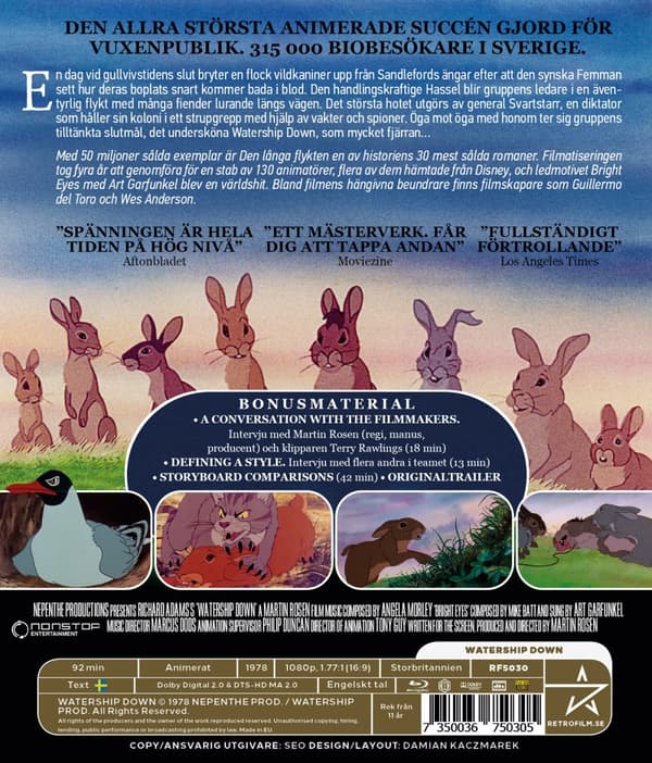Den långa flykten - Digitalt restaurerad (Blu-ray)