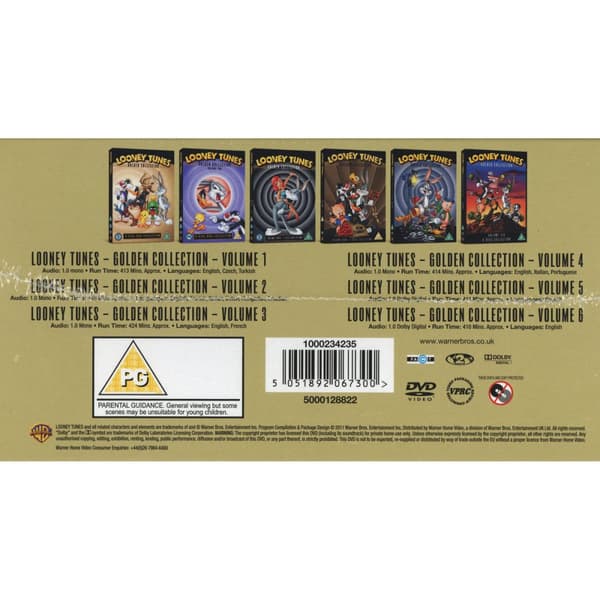 Looney Tunes/Golden Collection (Ej svensk text) (24 DVD)