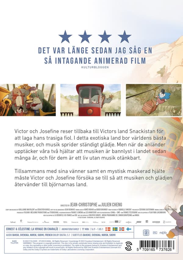 Victor & Josefine - Resan till Snackistan (DVD)