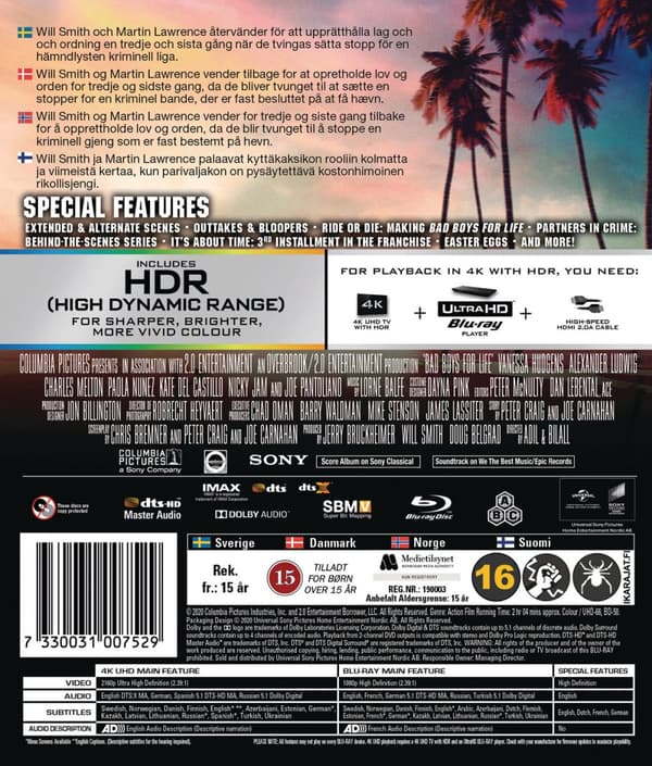 Bad boys 3 - Bad boys for life (4K Ultra HD + Blu-ray)