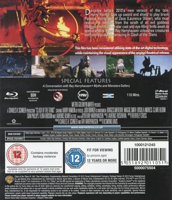 Clash of the Titans (1981) (Blu-ray)
