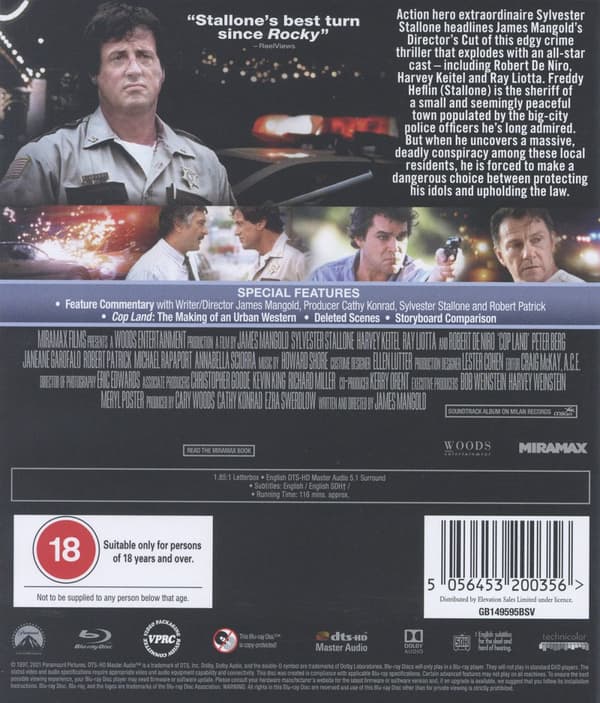 Cop Land (Ej svensk text) (Blu-ray)