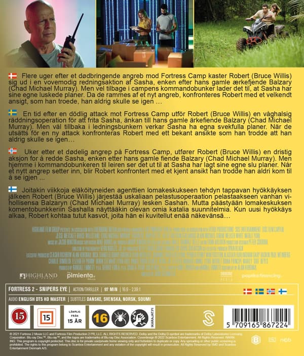 Fortress 2 - Snipers eye (Blu-ray)