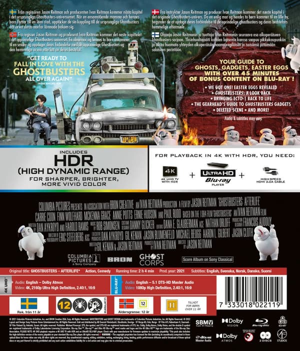 Ghostbusters - Afterlife (4K Ultra HD + Blu-ray)