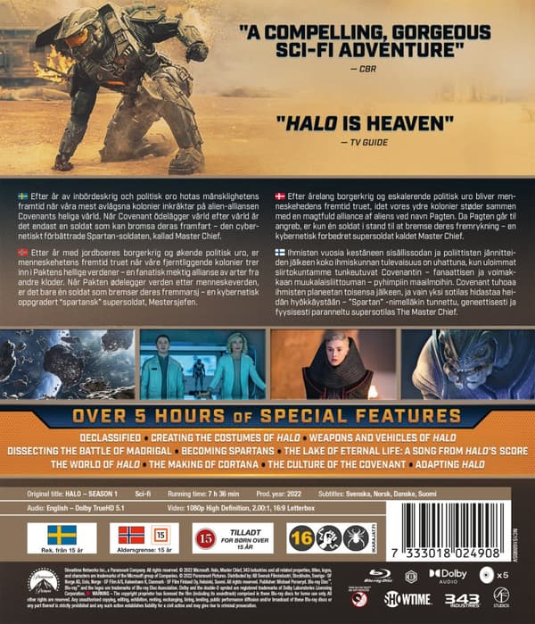 Halo / Säsong 1 (5 Blu-ray)