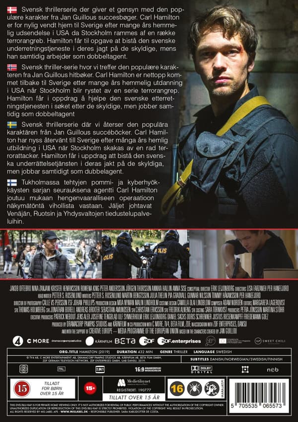 Hamilton - TV-serien (4 DVD)