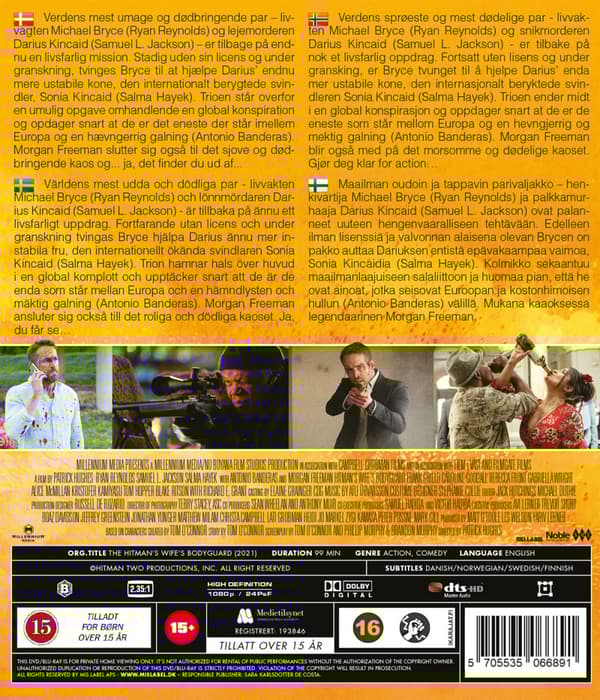 Hitman's wife's bodyguard (Blu-ray)
