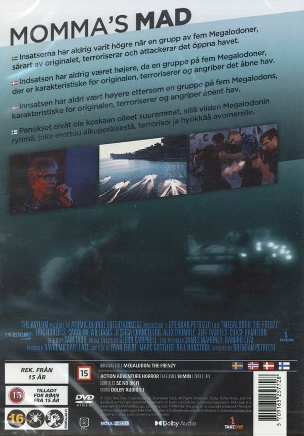 Megalodon / The Frenzy (DVD)