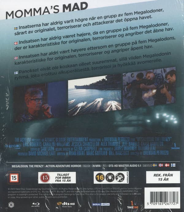 Megalodon / The Frenzy (Blu-ray)