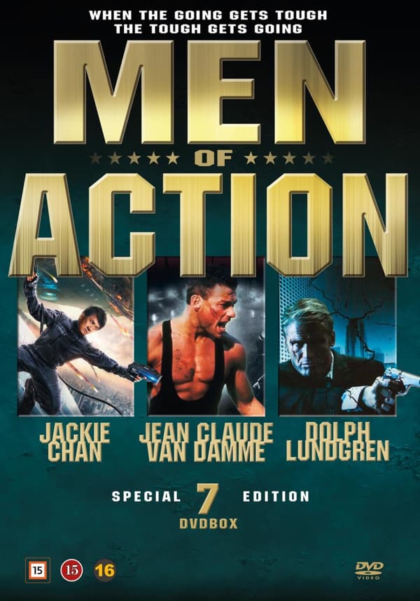 Men of action collection - 7 filmer (7 DVD)