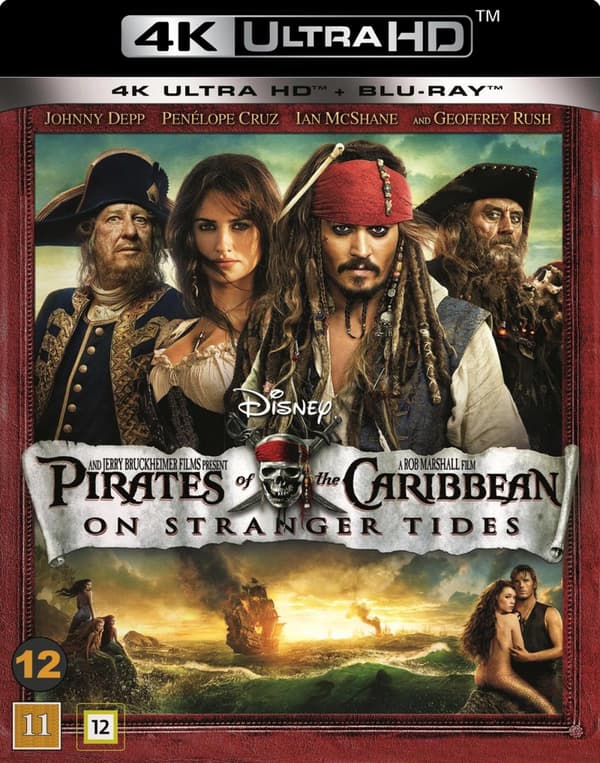 Pirates of the Caribbean 4 (4K Ultra HD + Blu-ray)
