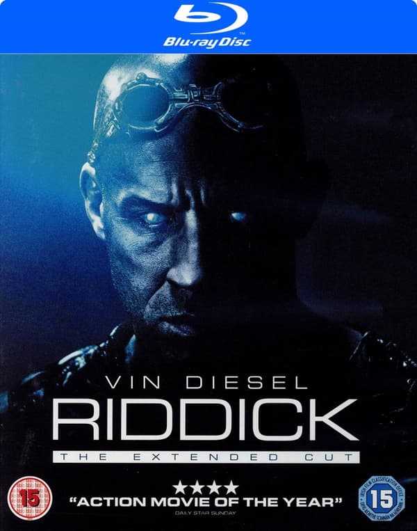 Riddick - Extended Cut (Ej svensk text) (Blu-ray)