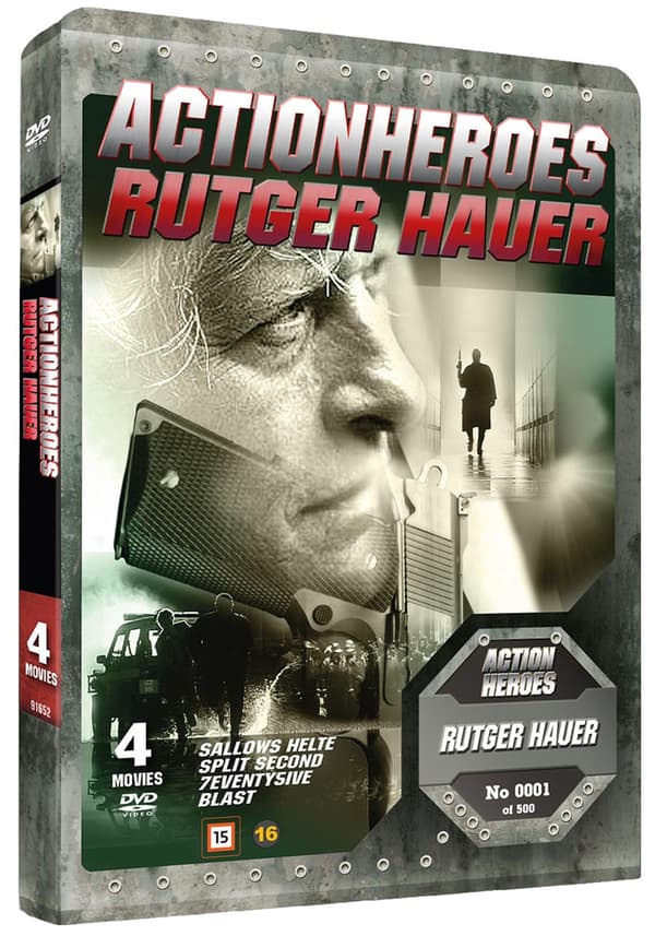 Rutger Hauer x 4 / Ltd Steelbook (4 DVD)