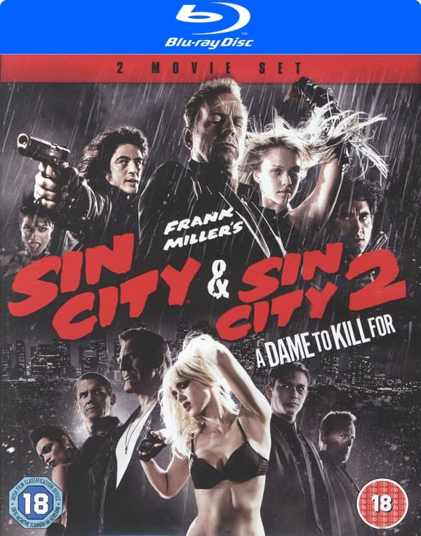 Sin city 1+2 (Ej svensk text) (2 Blu-ray)