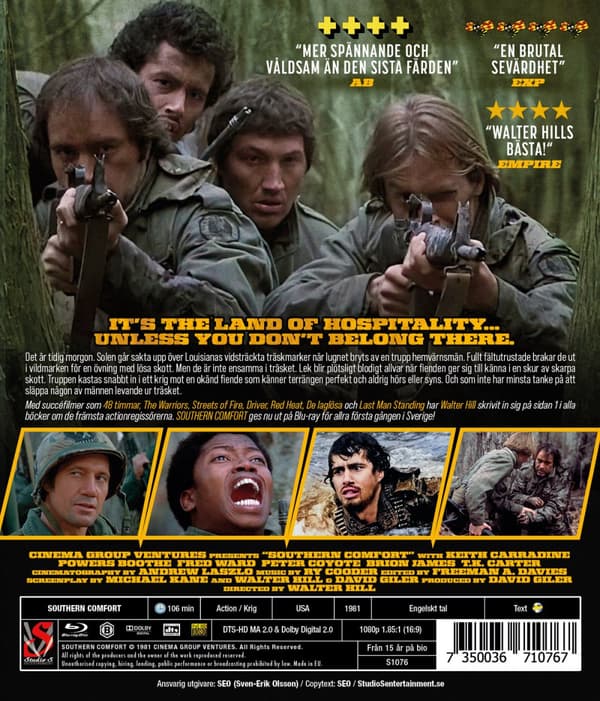 Southern Comfort / Inkräktarna (Blu-ray)