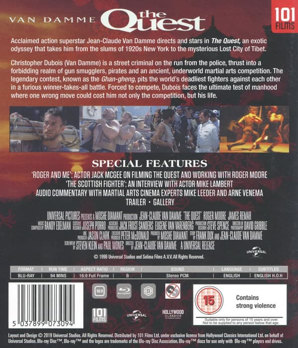 The Quest (Ej svensk text) (Blu-ray)