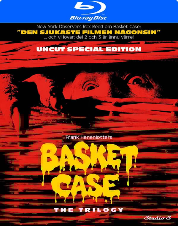 Basket Case 1-3 / Oklippta versioner (2 Blu-ray)