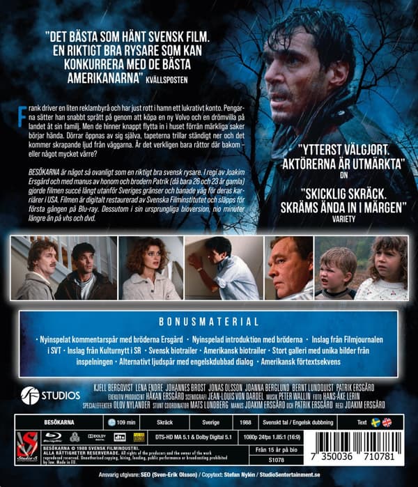 Besökarna - Digitalt restaurerad (Blu-ray)