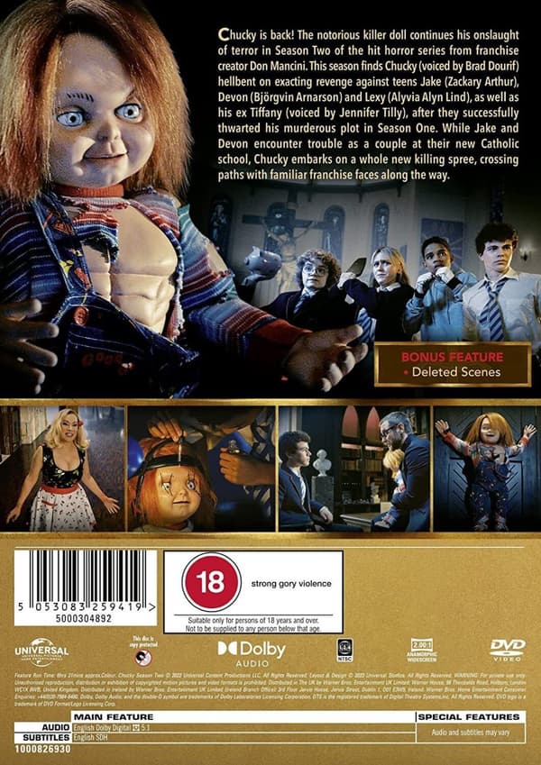 Chucky / Säsong 2 (Ej svensk text) (2 DVD)