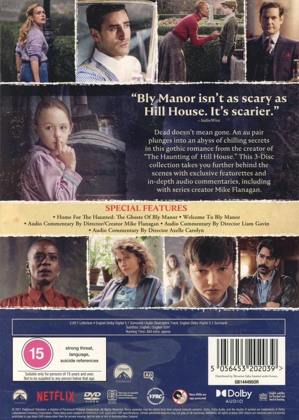 Haunting of Bly Manor (Ej svensk text) (3 DVD)