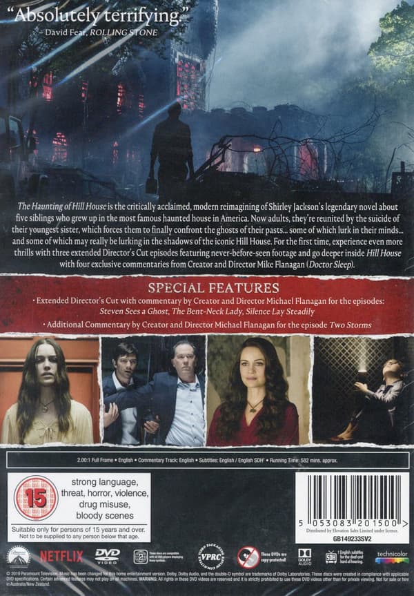 The Haunting of Hill House - Miniserien (Ej text (4 DVD)