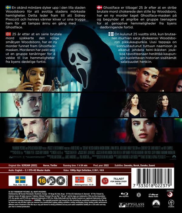 Scream (2022) (Blu-ray)