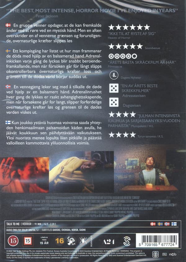 Talk to me (DVD)