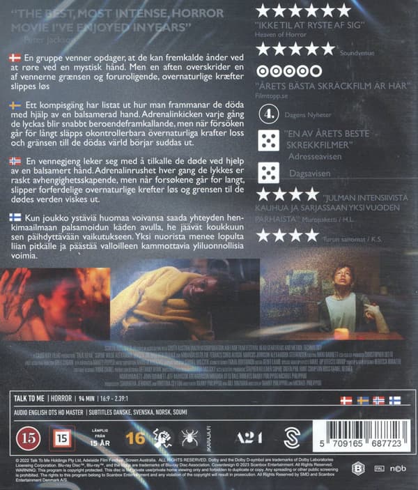 Talk to me (Blu-ray)