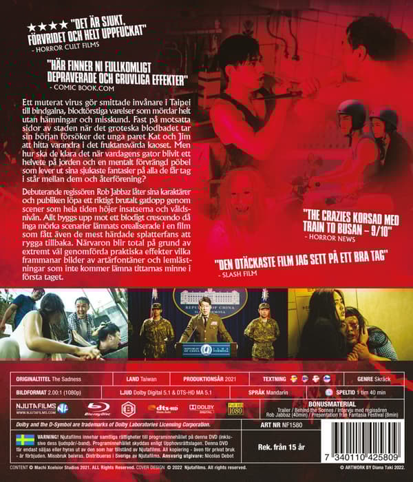 The Sadness (Blu-ray)