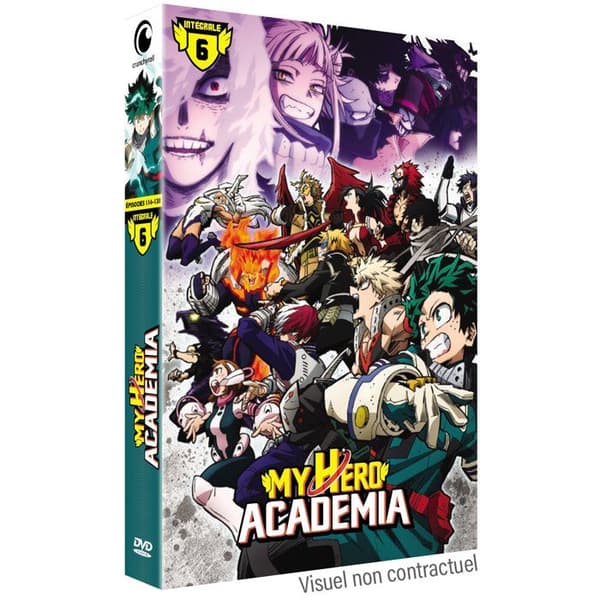 TV-serie - MY HERO ACADEMIA - Komplett säsong 6 - DVD - Franska