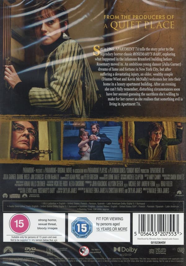 Apartment 7A (Ej svensk text) (DVD)
