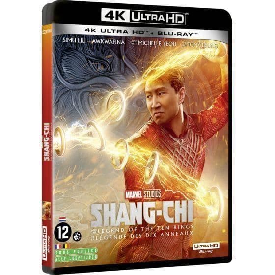 Marvel Shang-Chi och legenden om de tio ringarna Blu-ray 4K ultra HD - 8717418600044
