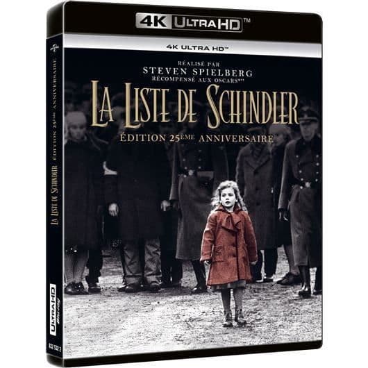 Universal Pictures Schindlers lista Blu-ray 4K Ultra HD - 5053083253226
