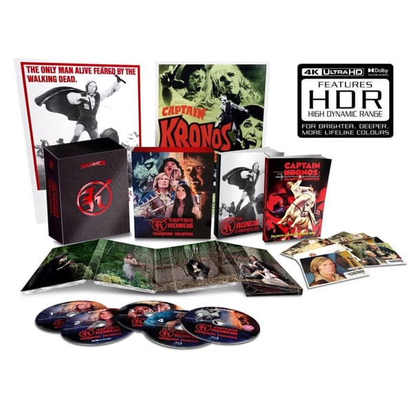 Captain Kronos: Vampire Hunter - Ltd (Ej sv text (2 4K Ultra HD + 3 Blu-ray)