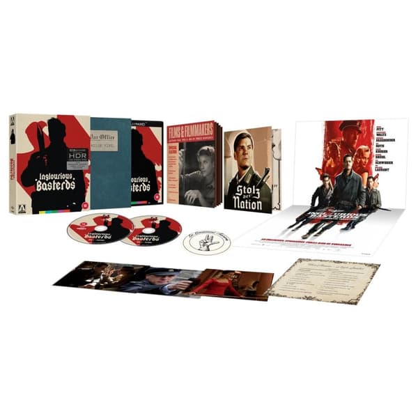Inglourious Basterds - Ltd ed (Ej svensk text) (4K Ultra HD + Blu-ray + Bok)